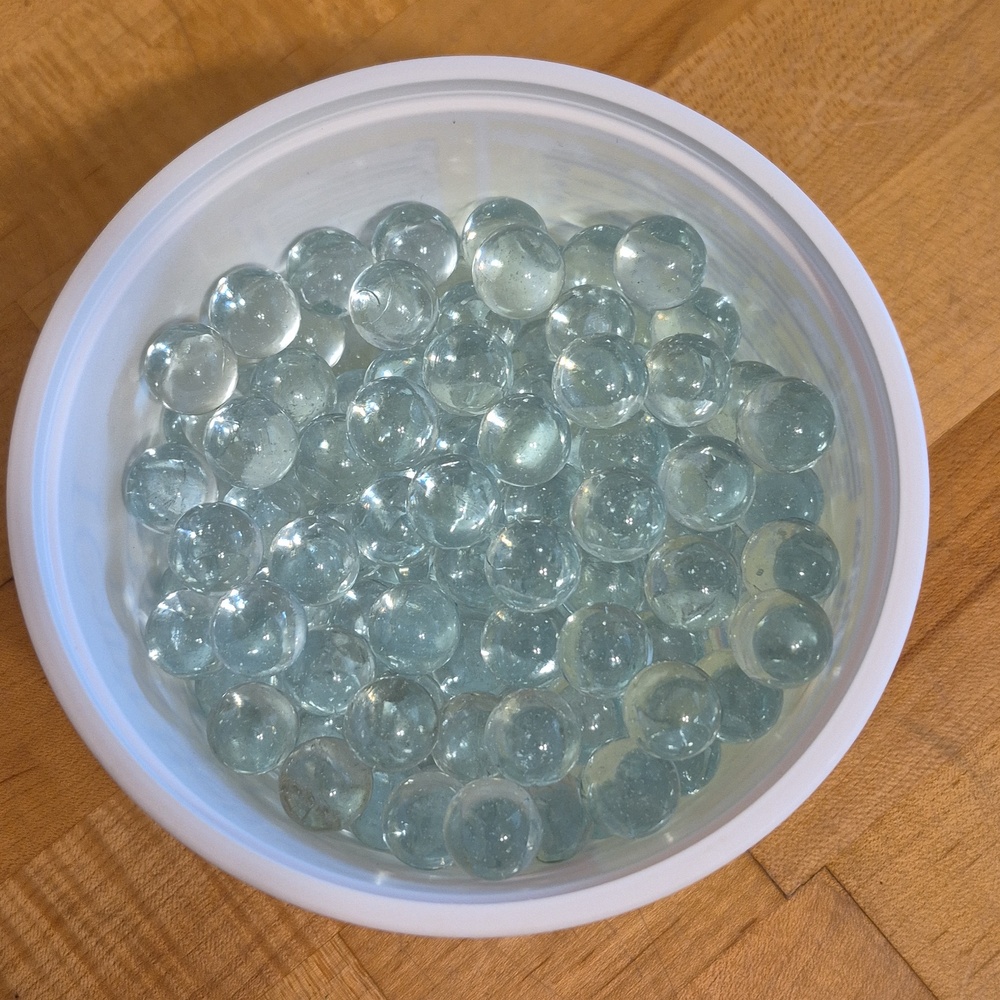 Clear Glass Marbles